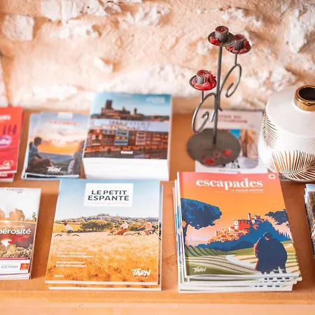 Casa Guillarmou - Evasion Enchantee Avec Piscine Chauffee, & Clim - Vue Exceptionnelle Castelnau-de-Montmiral