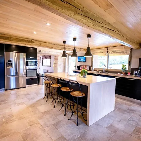 Casa Guillarmou - Evasion Enchantee Avec Piscine Chauffee, & Clim - Vue Exceptionnelle *